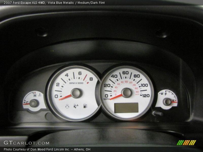 Vista Blue Metallic / Medium/Dark Flint 2007 Ford Escape XLS 4WD