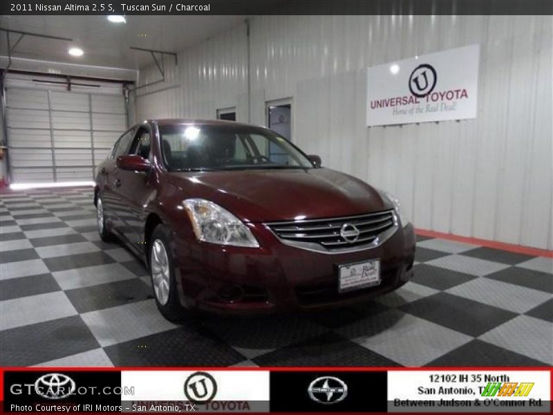 Tuscan Sun / Charcoal 2011 Nissan Altima 2.5 S