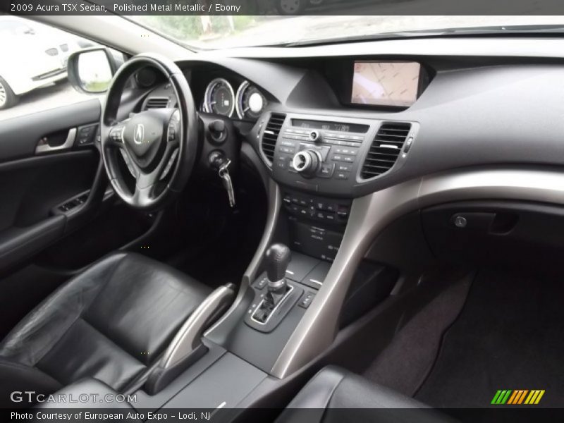 Polished Metal Metallic / Ebony 2009 Acura TSX Sedan