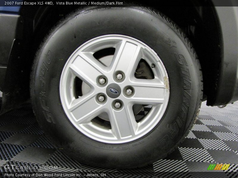 Vista Blue Metallic / Medium/Dark Flint 2007 Ford Escape XLS 4WD