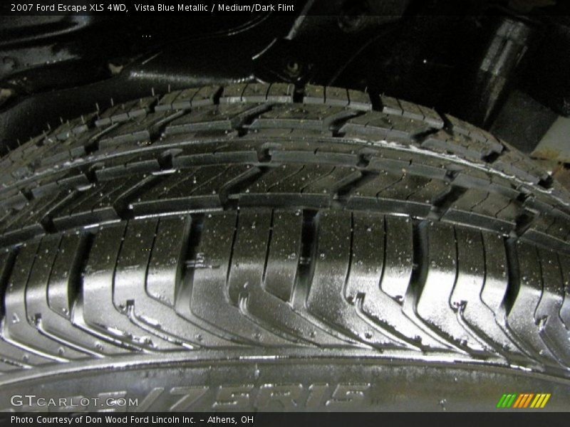 Vista Blue Metallic / Medium/Dark Flint 2007 Ford Escape XLS 4WD