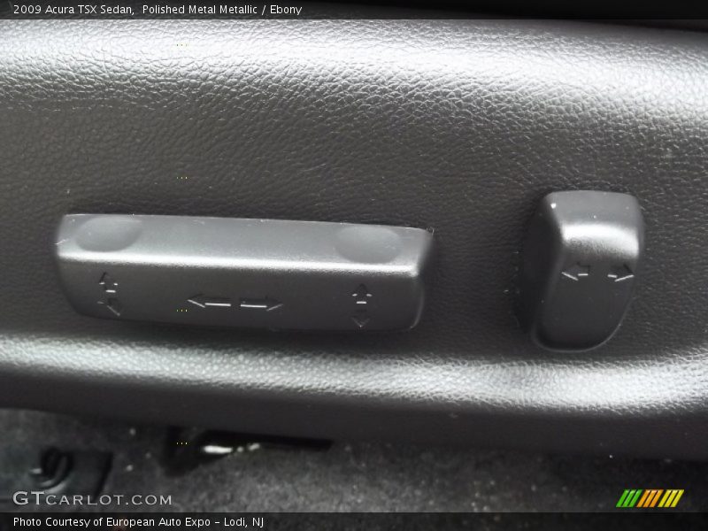 Polished Metal Metallic / Ebony 2009 Acura TSX Sedan