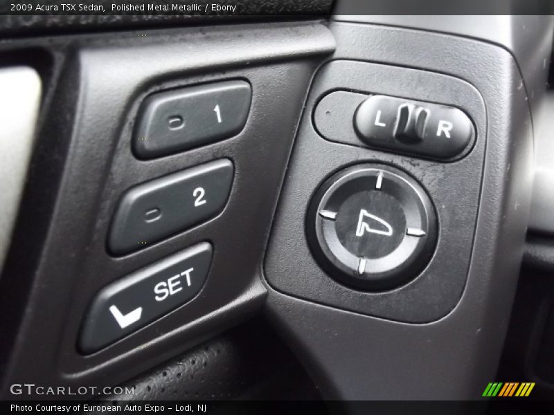 Polished Metal Metallic / Ebony 2009 Acura TSX Sedan