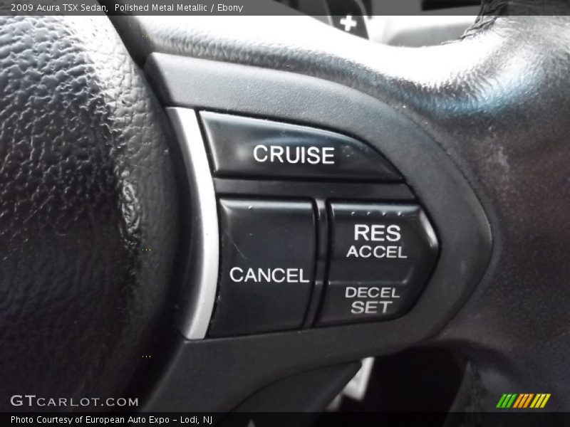Polished Metal Metallic / Ebony 2009 Acura TSX Sedan