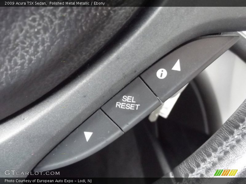Polished Metal Metallic / Ebony 2009 Acura TSX Sedan