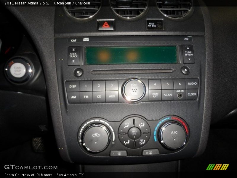Tuscan Sun / Charcoal 2011 Nissan Altima 2.5 S