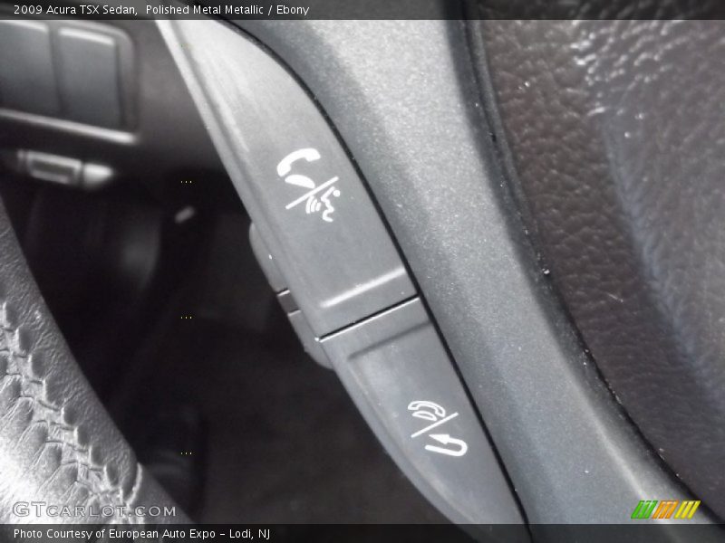Polished Metal Metallic / Ebony 2009 Acura TSX Sedan