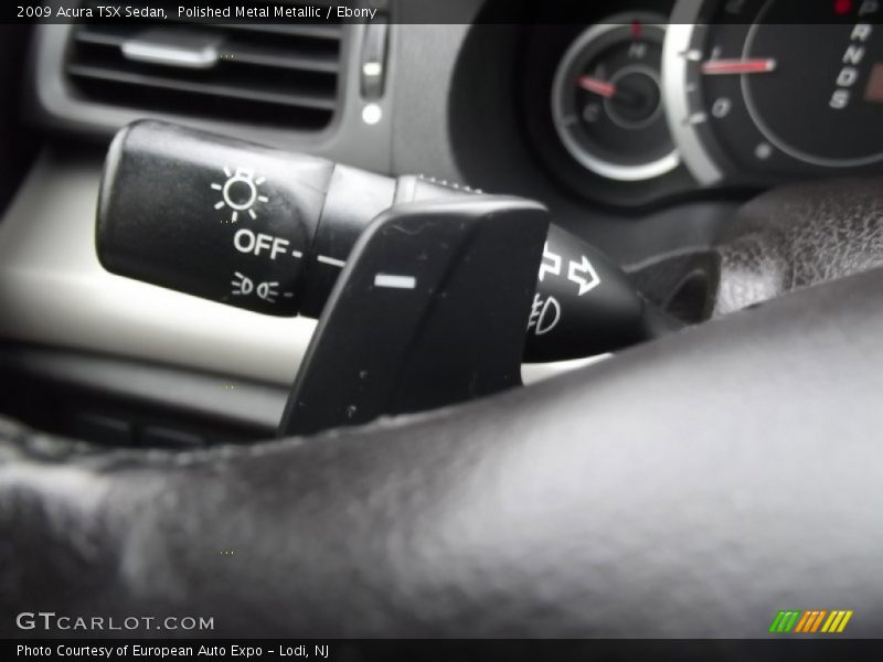 Polished Metal Metallic / Ebony 2009 Acura TSX Sedan