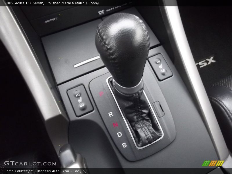 Polished Metal Metallic / Ebony 2009 Acura TSX Sedan