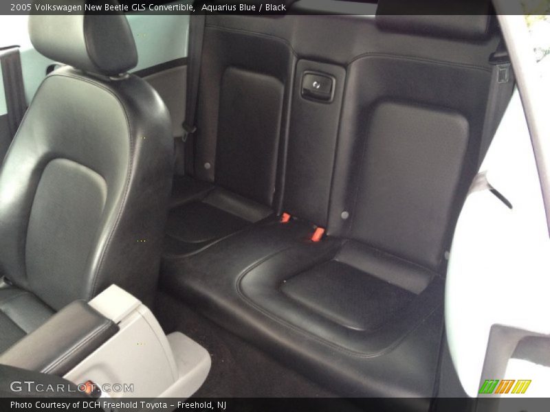 Aquarius Blue / Black 2005 Volkswagen New Beetle GLS Convertible