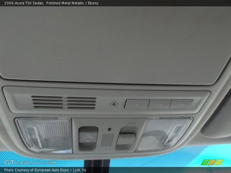 Polished Metal Metallic / Ebony 2009 Acura TSX Sedan