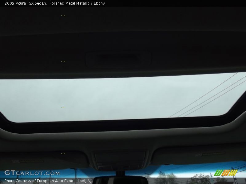 Polished Metal Metallic / Ebony 2009 Acura TSX Sedan