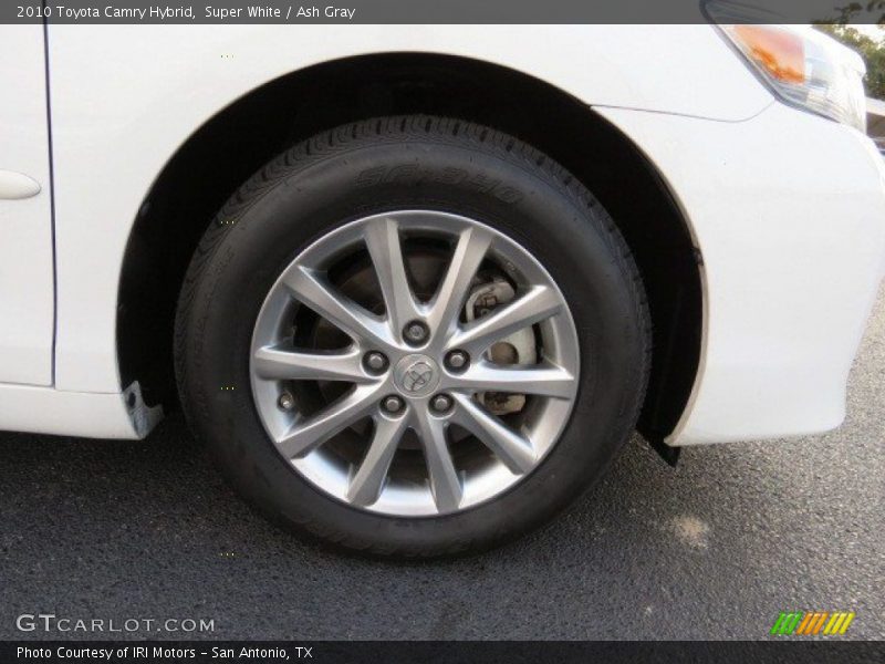 Super White / Ash Gray 2010 Toyota Camry Hybrid