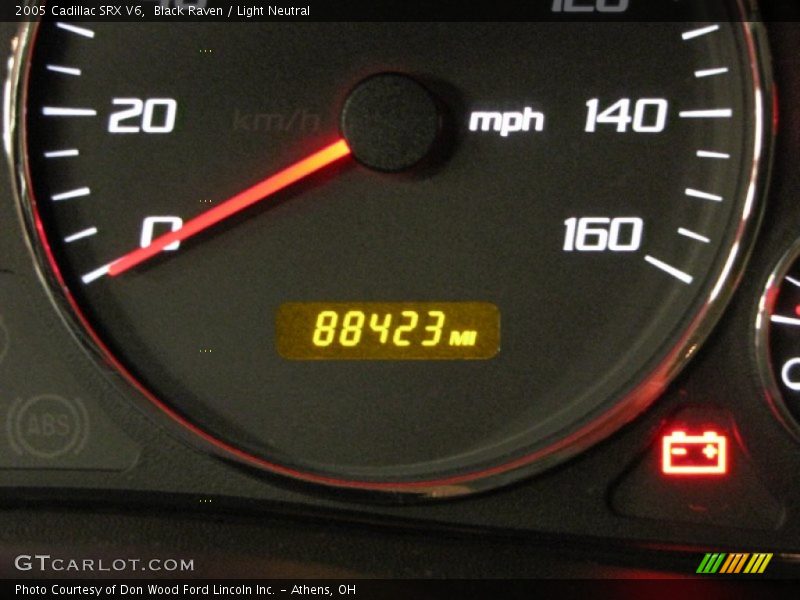 Black Raven / Light Neutral 2005 Cadillac SRX V6