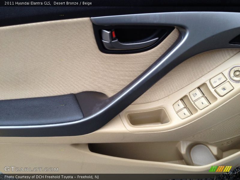 Desert Bronze / Beige 2011 Hyundai Elantra GLS