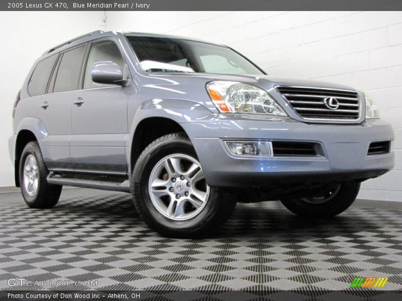 Blue Meridian Pearl / Ivory 2005 Lexus GX 470