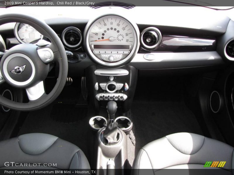 Chili Red / Black/Grey 2009 Mini Cooper S Hardtop