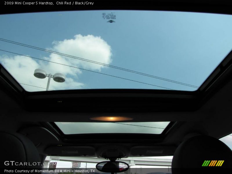 Chili Red / Black/Grey 2009 Mini Cooper S Hardtop