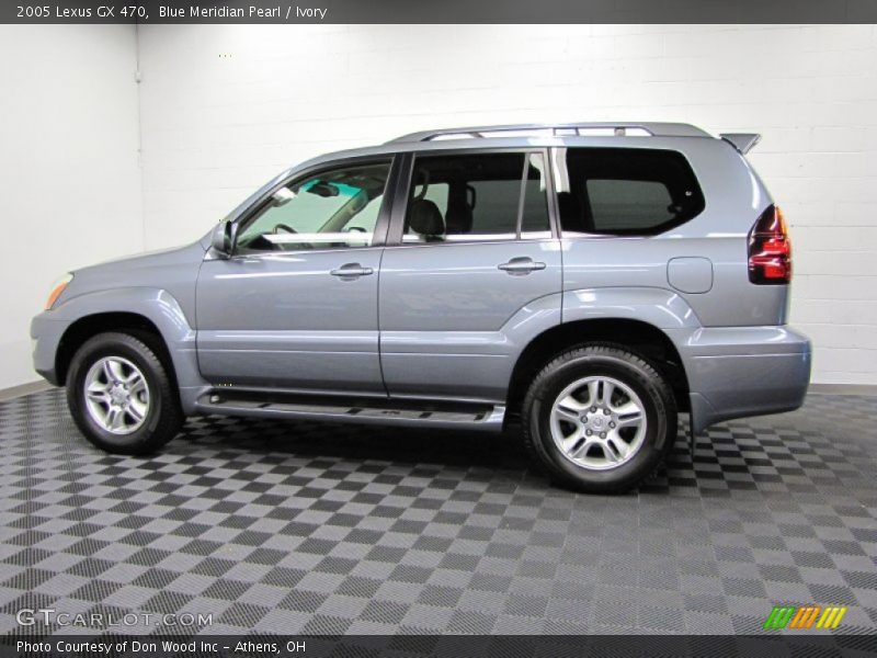 Blue Meridian Pearl / Ivory 2005 Lexus GX 470