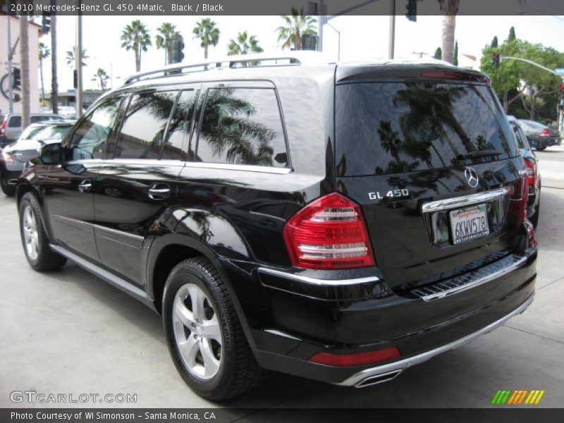 Black / Black 2010 Mercedes-Benz GL 450 4Matic