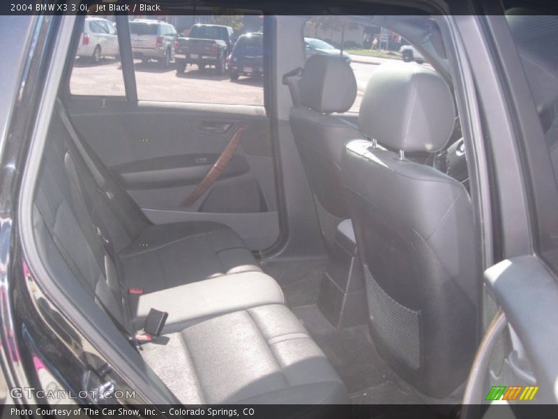 Jet Black / Black 2004 BMW X3 3.0i