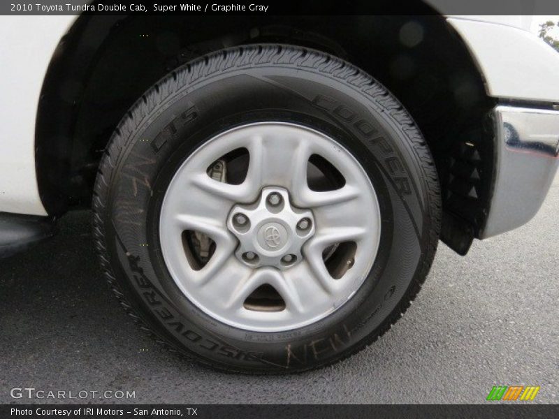 Super White / Graphite Gray 2010 Toyota Tundra Double Cab
