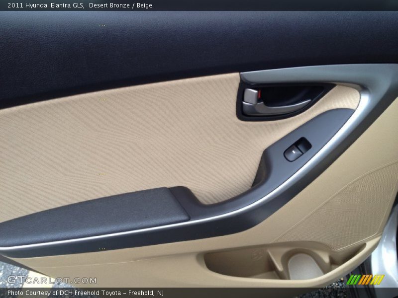 Desert Bronze / Beige 2011 Hyundai Elantra GLS