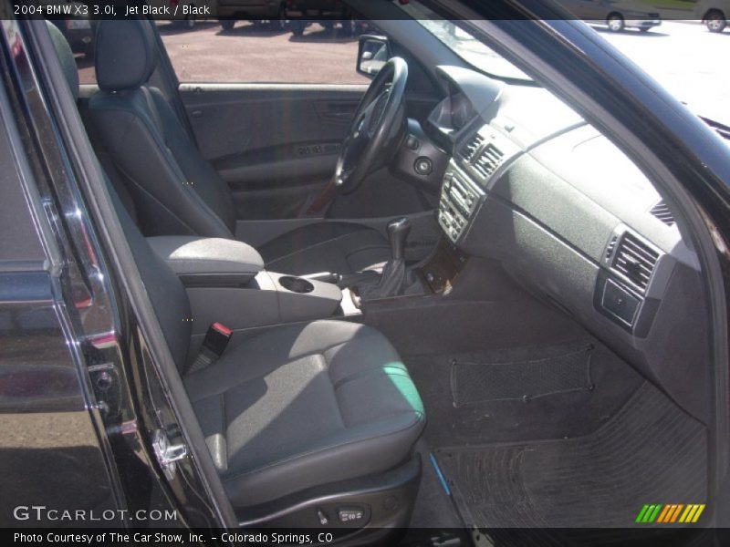 Jet Black / Black 2004 BMW X3 3.0i
