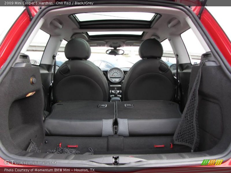 Chili Red / Black/Grey 2009 Mini Cooper S Hardtop