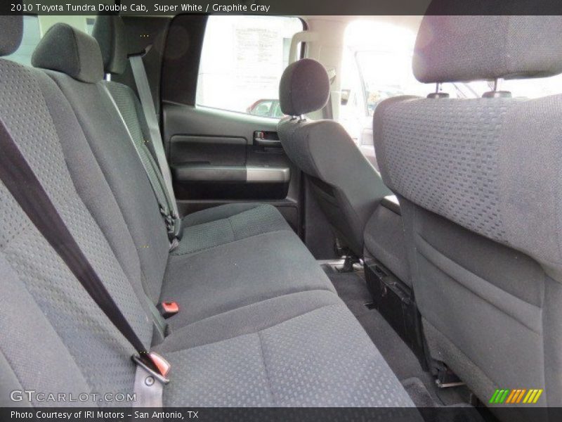 Super White / Graphite Gray 2010 Toyota Tundra Double Cab