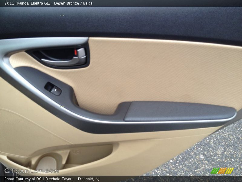 Desert Bronze / Beige 2011 Hyundai Elantra GLS