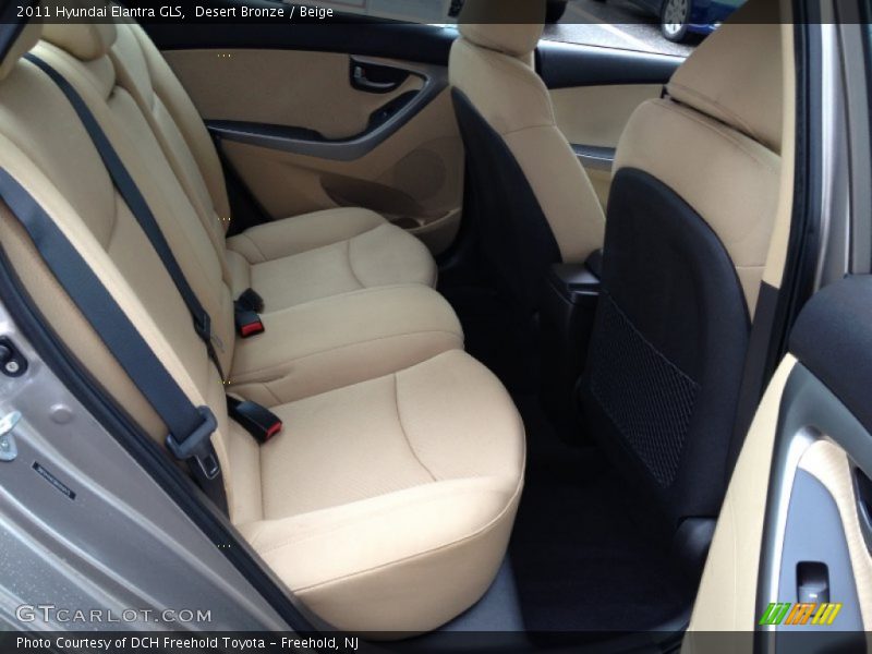 Desert Bronze / Beige 2011 Hyundai Elantra GLS