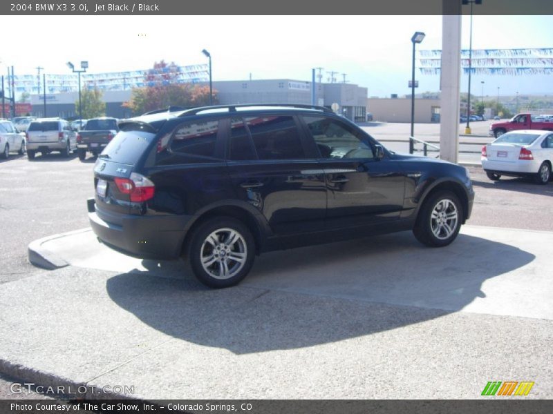 Jet Black / Black 2004 BMW X3 3.0i