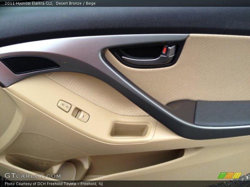 Desert Bronze / Beige 2011 Hyundai Elantra GLS