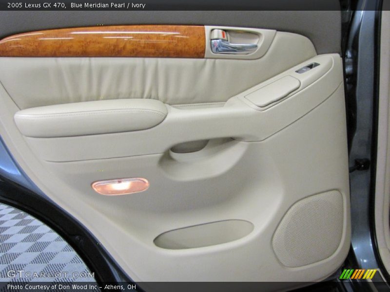 Blue Meridian Pearl / Ivory 2005 Lexus GX 470