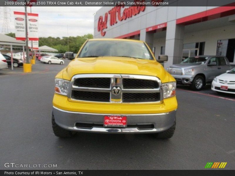 Detonator Yellow / Dark Slate/Medium Graystone 2009 Dodge Ram 1500 TRX4 Crew Cab 4x4