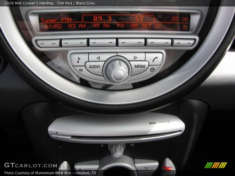 Chili Red / Black/Grey 2009 Mini Cooper S Hardtop