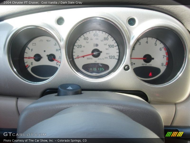 Cool Vanilla / Dark Slate Gray 2004 Chrysler PT Cruiser