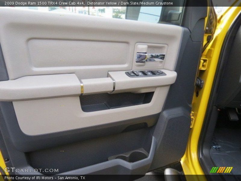 Detonator Yellow / Dark Slate/Medium Graystone 2009 Dodge Ram 1500 TRX4 Crew Cab 4x4