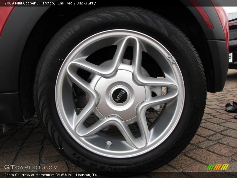 Chili Red / Black/Grey 2009 Mini Cooper S Hardtop