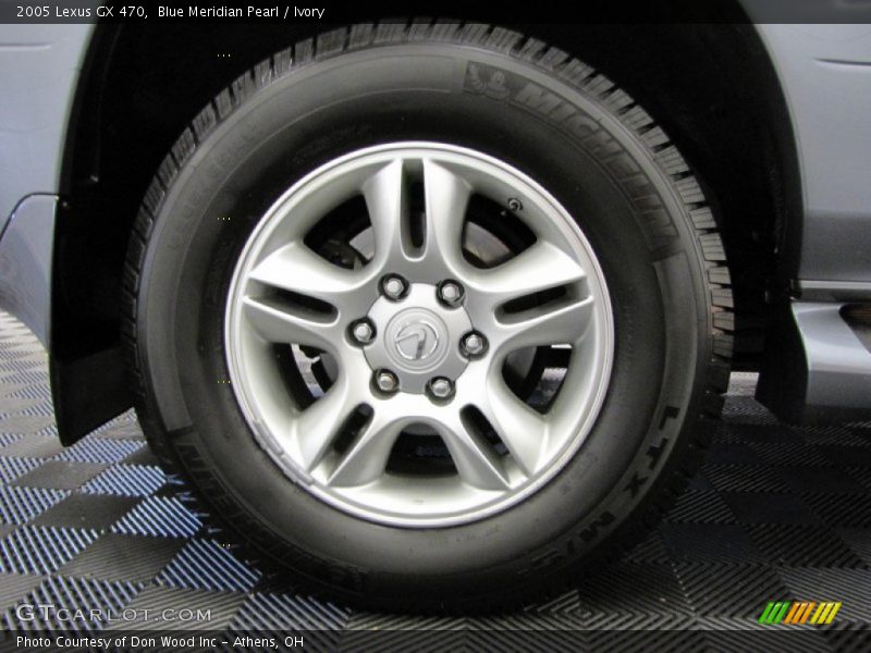 Blue Meridian Pearl / Ivory 2005 Lexus GX 470