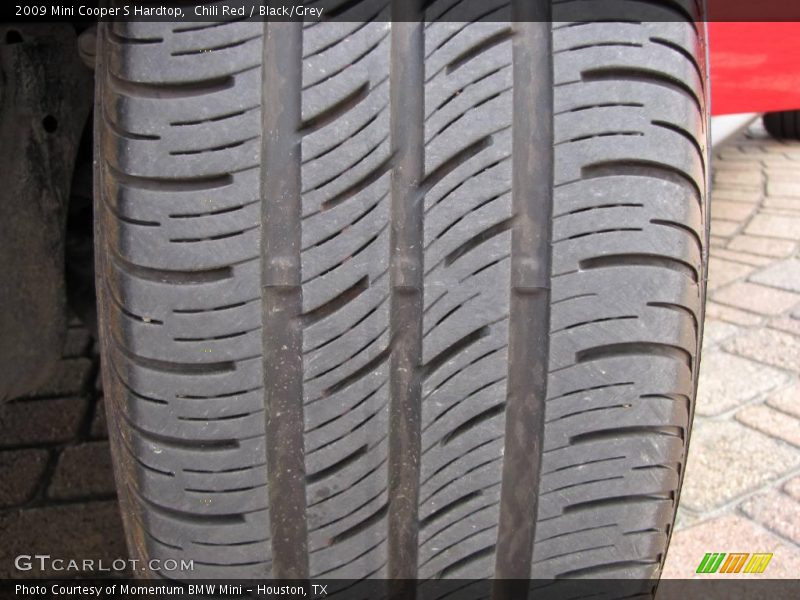 Chili Red / Black/Grey 2009 Mini Cooper S Hardtop