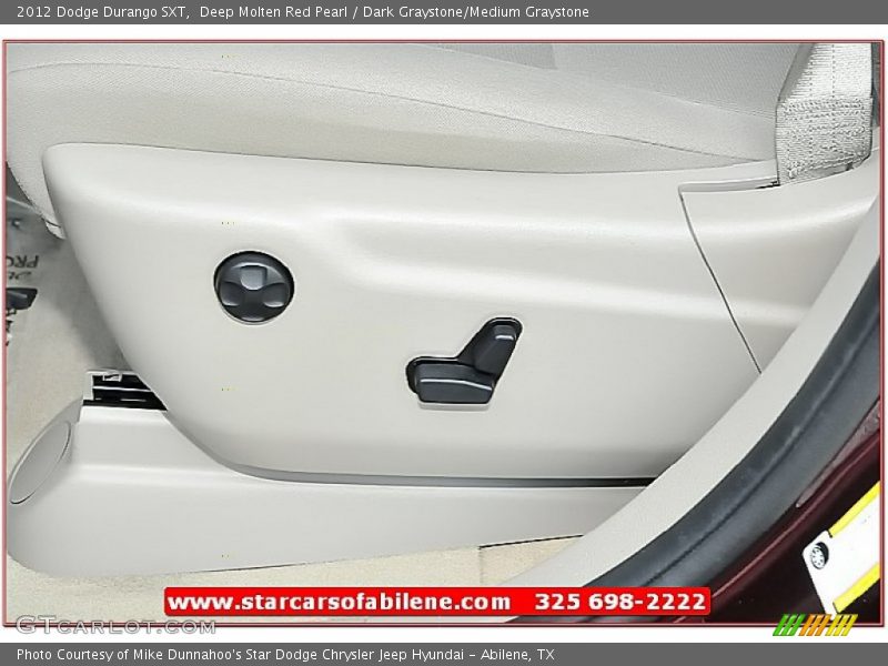 Deep Molten Red Pearl / Dark Graystone/Medium Graystone 2012 Dodge Durango SXT