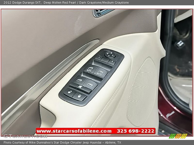 Deep Molten Red Pearl / Dark Graystone/Medium Graystone 2012 Dodge Durango SXT