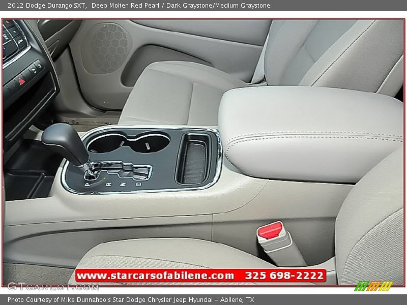 Deep Molten Red Pearl / Dark Graystone/Medium Graystone 2012 Dodge Durango SXT