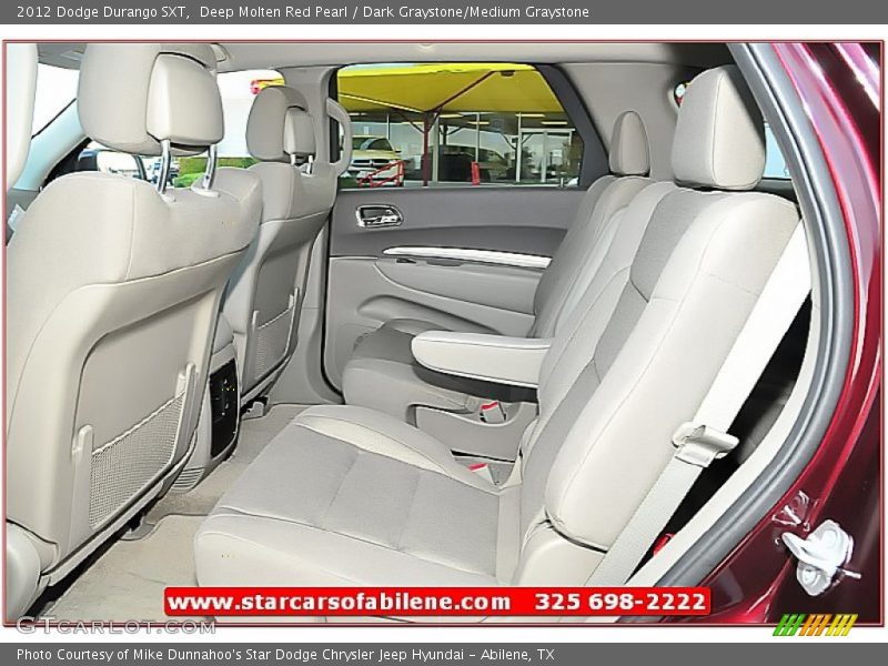 Deep Molten Red Pearl / Dark Graystone/Medium Graystone 2012 Dodge Durango SXT