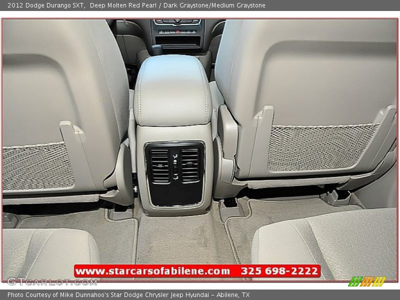 Deep Molten Red Pearl / Dark Graystone/Medium Graystone 2012 Dodge Durango SXT