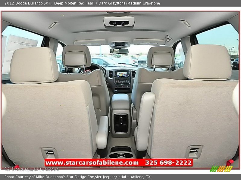 Deep Molten Red Pearl / Dark Graystone/Medium Graystone 2012 Dodge Durango SXT