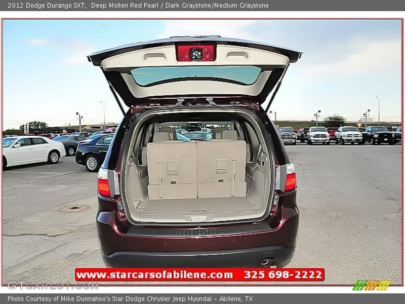 Deep Molten Red Pearl / Dark Graystone/Medium Graystone 2012 Dodge Durango SXT