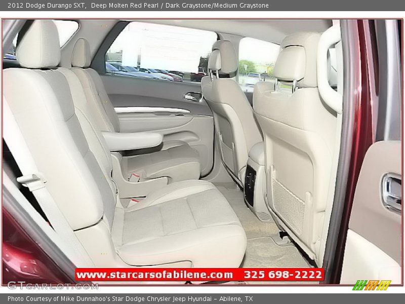 Deep Molten Red Pearl / Dark Graystone/Medium Graystone 2012 Dodge Durango SXT